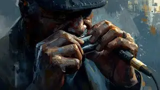 Whiskey Blues Harmonica Session &ndash; Blues Harp Music Filled with Soul, Grit, and Emotion