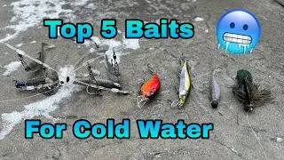 My Top 5 Baits to Catch Bass When it’s Freezing! #faith #fishing