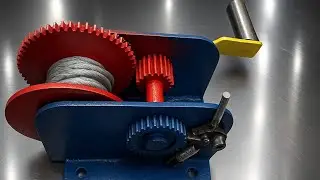 From Scrap to Monster &ndash; DIY Hand Hoist! 🔧