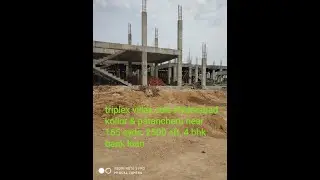 TRIPLEX VILLAS SALE HYDERABAD !165 SYDS, 2500 SFT,4 BHK, BANK LOAN !PATANCHERU ,KOLLUR ,SHANKARPALLY