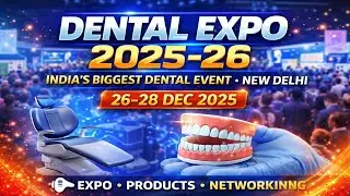 Dental Expo 2025 Delhi | Biggest Dental Event of the Year! 🔥
