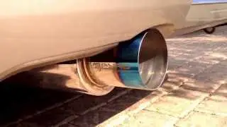 Pyro Performance exhaust on idle.