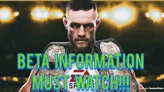 EA Sports UFC 3 - Beta Info and How to Join