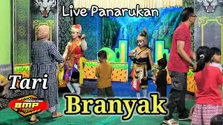 Tari BRANYAK BMP BERGOYANG live panarukan. Di serbu Saweran