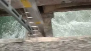 Malda WDM3C in River Champamati | Bridge ....