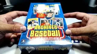 2018 Topps Archives Baseball Hobby Box Break