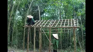 Building a new shelter &ndash; how to survive alone in nature / a mountain girl.