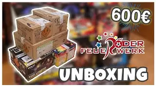 XL 600&euro; R&ouml;der Feuerwerk Unboxing 📦🔥 | Pyro TV