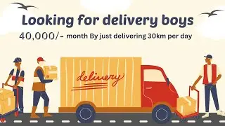 High-Paying Delivery Job | Earn ₹40,000/month! with Just Aadhar & Vehicle