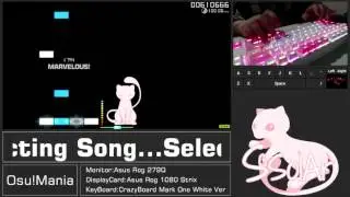 [Osu!Mania] Freedom Dive(tpz Overcute Remix) (100.00% - 995,366)