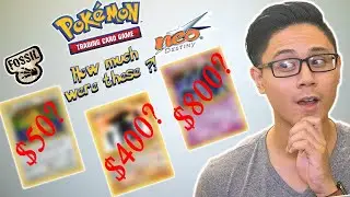*WERE THESE VINTAGE CARDS WORTH IT?!* Pokemon Fossil and Pokemon Neo Destiny Card Opening!
