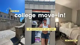 COLLEGE APARTMENT MOVE-IN VLOG 2023 ☆ University of Iowa