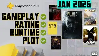 OFFICIAL - January PlayStation Plus Extra Games - Runtime, Rating, & Gameplay