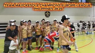 Team myckesole champions of the Europe-league philippins 2k25