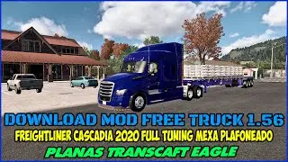 ATS 1.56||DOWNLOAD MOD FREE TRUCK FREIGHTLINER CASCADIA 2020 FULL TUNING