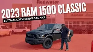 Новый Ram 1500 Classic SLT Warlock Crew Cab 4x4 2023 года выпуска &mdash; двигатель HEMI V8 | Артикул PR17623 &mdash; Redwater Dodge