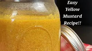 How to make Homemade Yellow Mustard