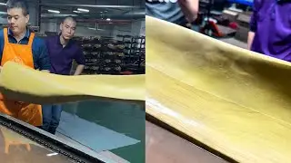 Factory Assembly Line Water Transfer Printing, Amazing, Customize Your Own Pattern#craft #printing
