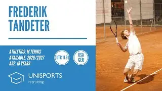 Frederik Tandeter - College Tennis Recruiting 2026/2027