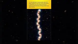 JWST Discovers the &ldquo;Cosmic Vine&rdquo; &ndash; A Chain of 20 Galaxies       #jwst #cosmic