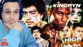 KINGPYN Tournament SEMI-FINALS LIVESTREAM WATCH PARTY | King Kenny vs Whindersson