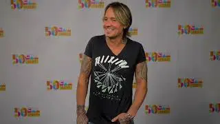 Keith Urban Interview at 2023 CMA Fest on Father's Day, Nashville Community, and More!
