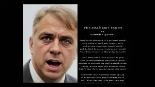 Enjoy Robert Frost (AI Facsimile) reciting (using his voice) in 