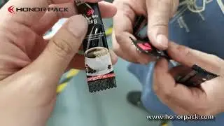 Instant Coffee Stick Packaging Machine _ Compact Vertical Form Fill Seal Machine @El Salvador