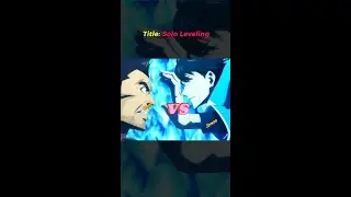 hong VS  Jinwu #sololeveling #anime  #animerecaps