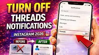 How To Turn Off Threads Notifications in Instagram 2026
