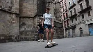 Barcelona skate tour old town
