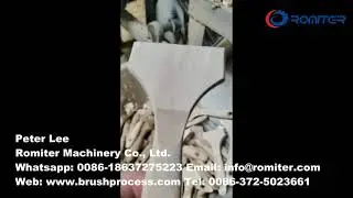Automatic Paint Brush Wooden Handle Neck Arc Making Machine