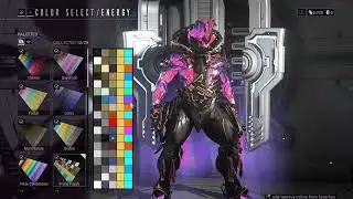 Rhino Fashion Frame - Ultra Violet - Warframe