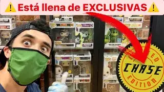 Esta tienda INCREÍBLE tiene MÁS de 100 FIGURAS EXCLUSIVAS ⚠️cazando funko pop CHASE Y EXCLUSIVOS⚠️