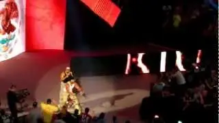 wwe over the limit 2012 hunico entrance HD