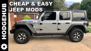 Jeep Rubicon First, Cheap & Easy Mods