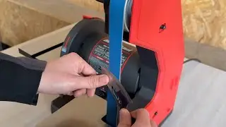 ⚙️Best Belt Disc Sander for Home DIY & Metal Projects &ndash; BD1801DS in Action