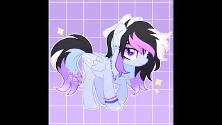 MLP Speedpaint/Base Edit : Dazzle Hooves (OC, Art Trade)