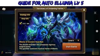Summoners War : Guide Sanctuary of Dreaming Fairies Ellunia Level 5
