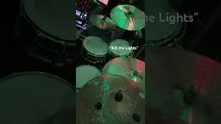 Kill the Lights #drums #livedrumming #byrnecymbals #drummer #weddingband