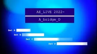 Autechre - A_bridge_D (AE_LIVE 2022- Set A-D Continuous Mix)