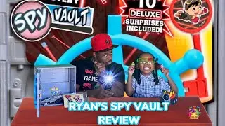 RYAN&rsquo;S SPY VAULT TOY REVIEW *SUPER FUNNY* #itsfuntimewithbumi #ryan #toys #kids #youtube