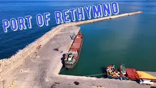 Port of Rethymno / Crete.Drone.4k