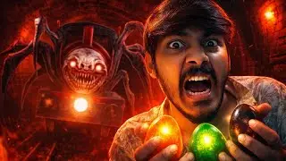 Choo Choo Charles Monster Train With YouTubeHaiMera #shortslive #horrorgaming #youtubehaimera