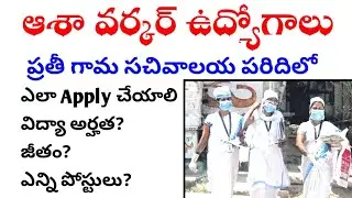 ASHA workers job notification/how to apply /qualification/complete details