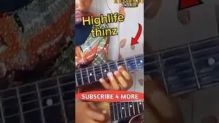 Learn to play highlife guitar rhythm through this one.