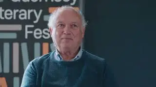 Louis de Berni&egrave;res at the Guernsey Literary Festival