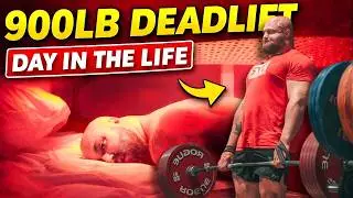 World&rsquo;s Strongest Man&rsquo;s 900lb Deadlift Day in the Life