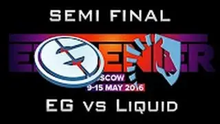 Team Liquid vs EG  Game 2 EPICENTER 2016 Play Off Полуфинал Лучшая игра Русские комментаторы