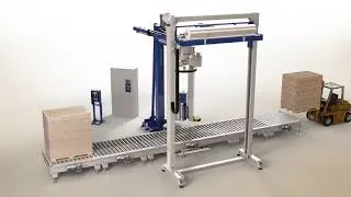 Come funzionano gli avvolgitori verticali automatici da linea? ROTOTECH 3000. By 3D Wiz